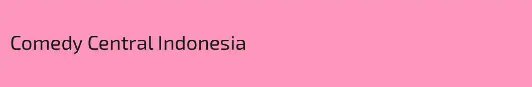 Comedy Central Indonesia